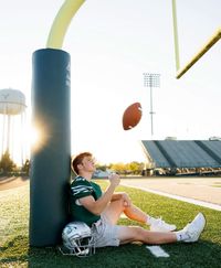 Football senior boy photos