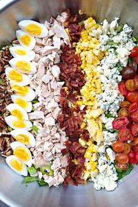 Southern Cobb Salad with Sweet Onion Dressing