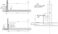 Ground Bar Control room Section Detail DWG AutoCAD file - Cadbull