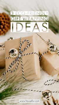 eco-friendly holiday gift wrapping I’ve compiled 3 Eco-Friendly Holiday Gift Wrapping ideas. Last year I realized how much wasted plastic and paper was just put in the garbage, so this holiday season I am challenging myself to be more aware. The Holiday Season is upon us and a lot of people are scrambling to wrap all of their presents before the big day. While nothing compares to watching children (and adults) rip through the wrapping of their presents, the paper that we use on our gifts cause