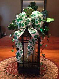 St. Patrick's Day Lantern.