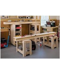 We all know that the key to efficient, enjoyable woodworking is a well-appointed and wellorganized workshop.