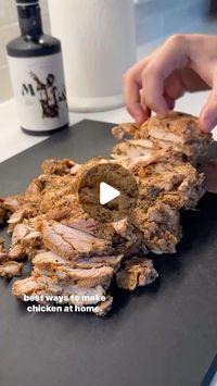 Bodybuilding.com on Instagram: "Let’s get you cooking some flavorful chicken this week for meal prep!   1️⃣Start with 2.5 lbs boneless chicken thighs. Trim off any excess fat to the extent you’d like, completely optional. Add it to a large bowl 2️⃣Infuse the chicken with a ton of flavor - start by processing 1 medium yellow onion in a food processor. Add it to the chicken 3️⃣Add the juice of 1 lemon, 2 heaping tbsp tomato paste, and 2 heaping tbsp greek yogurt. This will really help tenderize the chicken further and add great flavor 4️⃣Lastly, the dry spices bring everything together. Season with 3-4 pinches of salt, fresh cracked pepper, 1 tbsp thyme, 1 tbsp garlic powder, 1 tbsp urfa pepper (or Aleppo pepper or any other chili flakes) 5️⃣Mix it super well and let it marinate for 2-6 hour