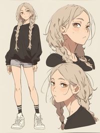 haikyuu oc reference character sheet