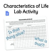 My students love to look at the interesting specimens I have scattered about my classroom and what better way to let them do that than by learning the characteristics of life? This lab is a great introduction to the characteristics of life and is also a great beginning of the year activity for a life science or biology class. It gives students the opportunity to get to know other students in the class while simultaneously observing all of the weird and interesting specimens around the classroom.