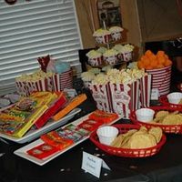 Movie Party - Great for ideas, and a how to for the popcorn cupcakes!