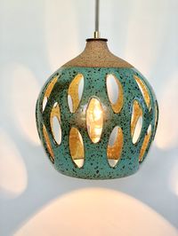 Pendant Lamps — HEATHER LEVINE CERAMICS