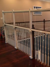 Banister safety barrier and half wall | Child Senior Safety, Orlando, FL