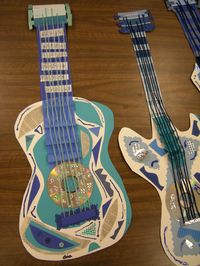 Artolazzi: Picasso Blue Period Guitars