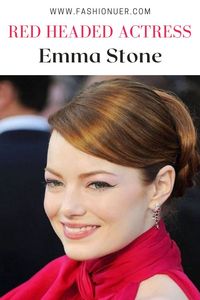 Meet Emma Stone, how she look with red hairs