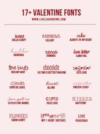 17 Free Valentine Fonts