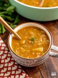 Hearty Chunky Vegetable Soup | Slimming Eats Recipes