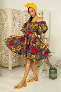 RACHELLE African Print mini Dress - Kejeo Designs – KEJEO DESIGNS