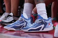 On-Court: Jayson Tatum Debuts the Jordan Tatum 1 "Denim" - Sneakers - EUKICKS