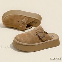 Lasaky - If Shoes, Thick Sole, Comfortable, Half-Slipper, Easy to Slip-On, Outer Wear