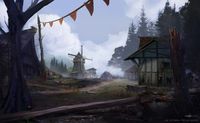 ArtStation - Village Farmland