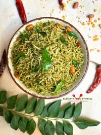 Curry Leaves Rice Recipe