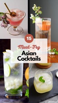 Unique and flavorful must-try asian cocktail recipes.#CraftCocktails #HolidayDrinks #CocktailRecipes #CozyCocktails #WinterCocktails