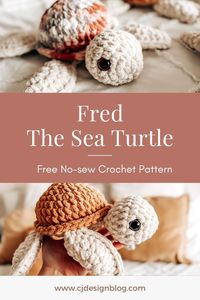 Dive into a fun crochet project with our free pattern and video tutorial for an adorable sea turtle! 🐢🧶 #CrochetPattern #AmigurumiTutorial