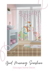 Stop neglecting your bathroom decor - our designer Shower Curtains will delight your little ones & bring a sylish new look & feel to an overlooked space. Three sizes to choose from, hookless & extra long, our bath curtains feature vibrant colorful prints with a white reverse side. Made in USA 100% polyester, 12 button hole top for hanging - easy care machine washable & tumble dry. Rod, curtain liner and hooks not included. Shop now: @ #ozscapehomedecor https://etsy.me/3bjaBBT #bathcurtain Visit