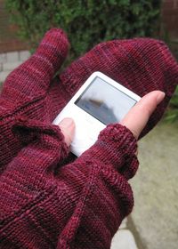 These gloves, from "Knitting to Stay Sane" are fun with such gorgeous details! I love them