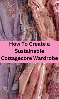 The cottagecore aesthetic is all about romanticizing the simple, rural lifestyle and embracing a return to nature. A key component of this aesthetic is the wardrobe, which often features flowy dresses, vintage-inspired pieces, and natural fabrics. However, creating a cottagecore wardrobe that is also sustainable can be a bit challenging. Here are some tips to help you find and style sustainable clothing pieces that fit the cottagecore vibe.