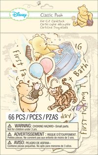 EK SUCCESS - Disney Cardstock Die - Cuts: Classic Pooh Join all of your favorite characters from the Hundred Acre Wood in capturing life's most important moments This package contains sixty - six die - cuts of assorted shape and size (two each of thirty - three designs) WARNING - CHOKING HAZARD - Small parts Not for children under 3 years Acid and lignin free Imported