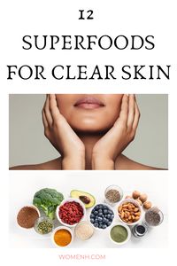 Explore 12 superfoods that can help you achieve clear, glowing skin naturally! Packed with vitamins, antioxidants, and nutrients, these foods are known to fight acne, reduce inflammation, and promote a healthy complexion. Add these skin-loving ingredients to your diet for a radiant, blemish-free glow from the inside out!