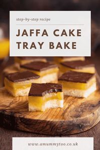 Jaffa Cake Traybake