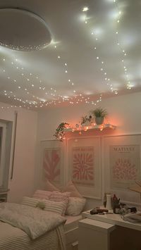 #room #roomdecorideas #roomtour #roominspo #pink #pinterest #cute