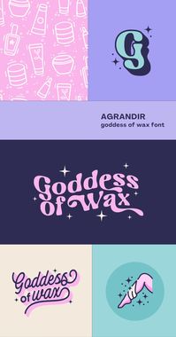 Custom Pastel Beauty Brand Kit Custom Logo Template Canva Branding Package Boho Retro Colorful Fun Bright Canva Instagram Templates - Etsy Australia