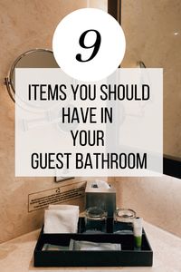 Discover the 9 essential items every guest bathroom needs to create a welcoming and comfortable experience for your visitors. Learn how to stock and style your space for ultimate hospitality.