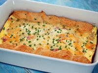 Ham Biscuit Casserole