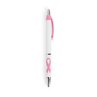 Pink Awareness Ribbon Grip Pens | The "write" choice for your pink ribbon events, these pens will serve as handy reminders all year long to support breast cancer awareness. #pinkribbon