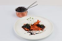 Carrot Rosti with Poached Egg and Raisin Jam - Gusto TV