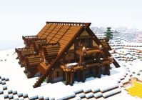 Minecraft Viking Longhouse Tutorial