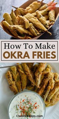 Easy Okra Fries Recipe. This dish would make an excellent okra appetizer or change up an old classic with fish and okra chips. This is an excellent recipe for sharing with friends and family.