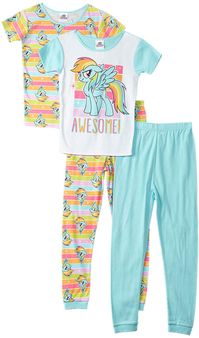 My Little Pony Character Sleepwear 4Pc Pajama Set