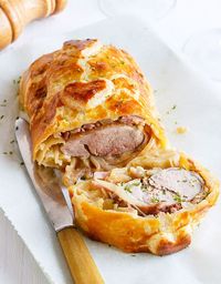 Puff Pastry Wrapped Pork Tenderloin Recipe — Eatwell101