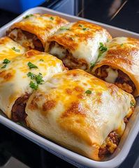 Loaded Cheesy Pocket Tacos