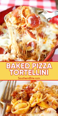 Baked Pizza Tortellini