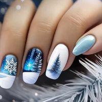 #nailart #nailideas #winternails #christmasnails #nails #nailpolish #naildesign