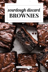 Sourdough Brownie Recipe