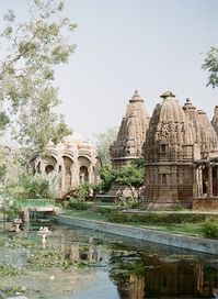 chhatris (cenotaphs) at mandore gardens, near jodhpur, india | travel destinations in south asia #wanderlust