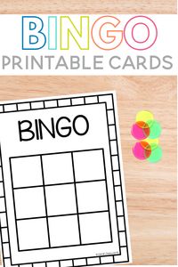 Make your teaching more interesting with our awesome blank bingo card printable! Get creative and customize your own bingo cards for any subject area! These blank bingo cards can be printed for free and filled in with anything! Read on for more ideas on how to use these printable bingo cards!