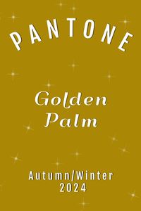 Pantone Golden Palm