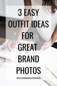 3 Easy Outfit Ideas for Great Brand Photos - Dallas Personal Branding Photographer Catie Ronquillo