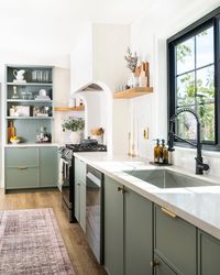 A California Cool Two-Tone Kitchen – Semihandmade