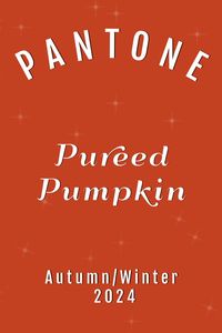 Pantone Pureed Pumpkin