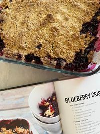 Martha Stewart's Blueberry Crisp